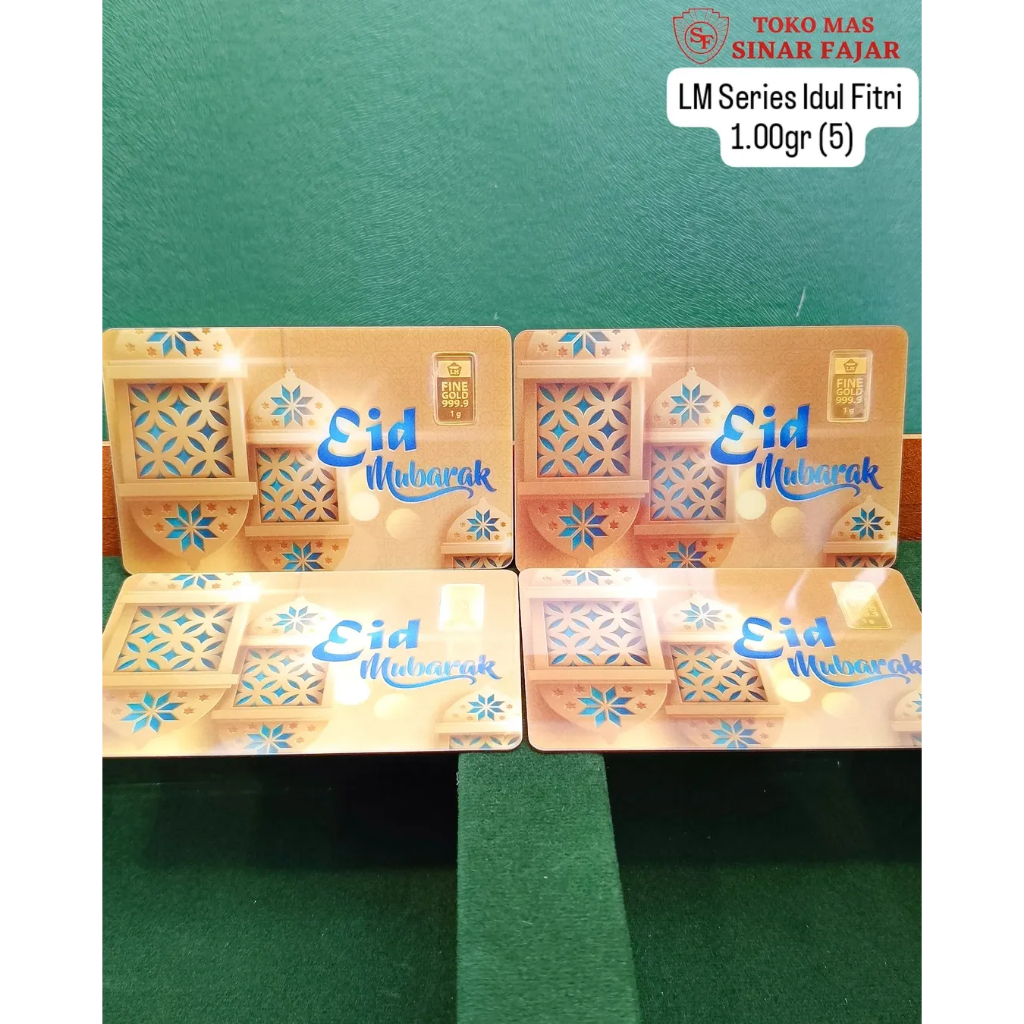 Logam Mulia UBS Eid Mubarak / Idul Fitri 1 gr