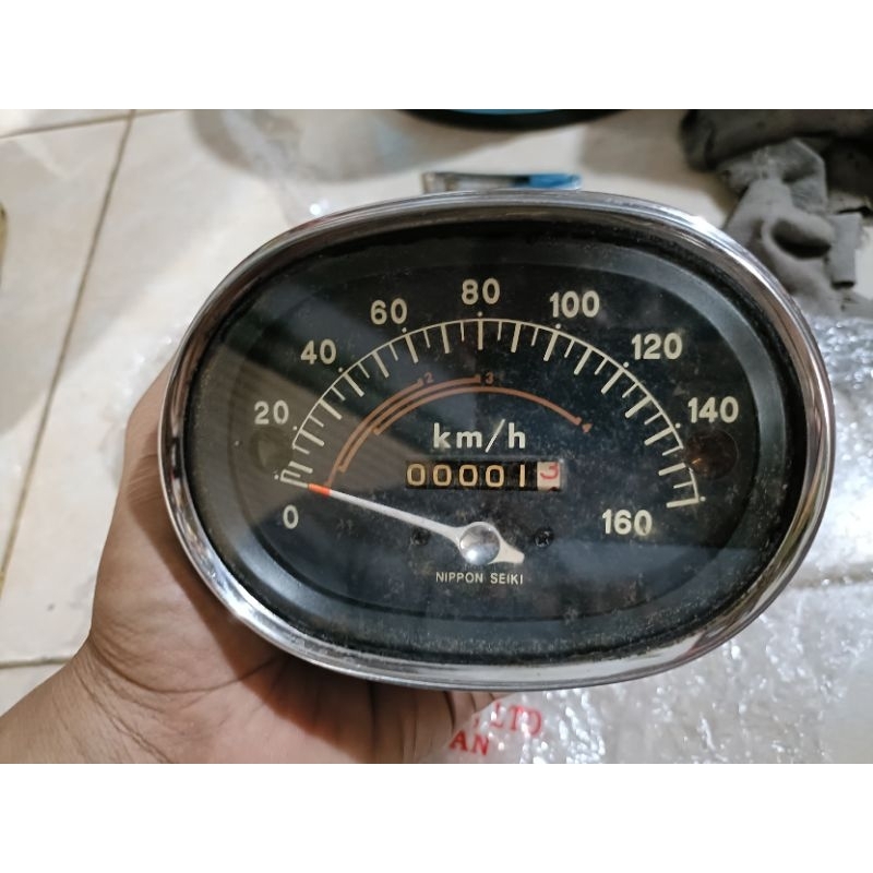 Speedometer spidometer odometer honda cl125 cl160 cl175 cb125k cb175 original nos