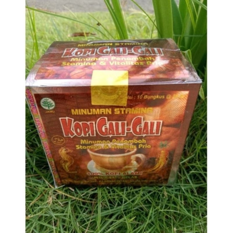 

Kopi Gali Gali 1 BOX isi 10 Sachet Original Asli Jaminan 100%