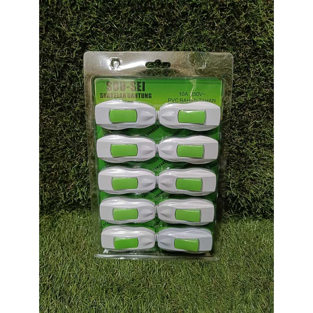 SAKLAR GANTUNG/SAKLAR KODOK SOU-SEI JUMBO SAKLAR LISTRIK ON OFF MODEL BESAR 10A/250V SS-8802
