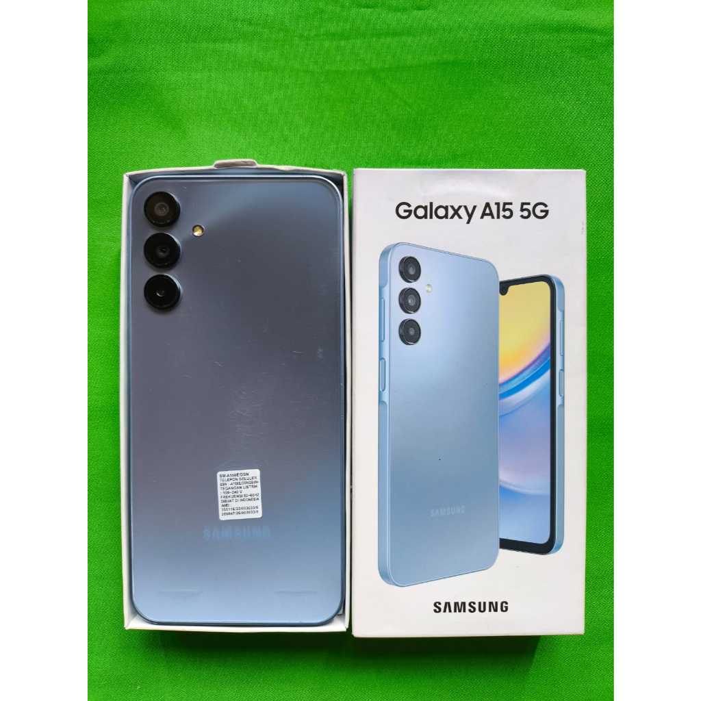 SAMSUNG GALAXY A15 5G 8/256 GB SECOND FULLSET GARANSI