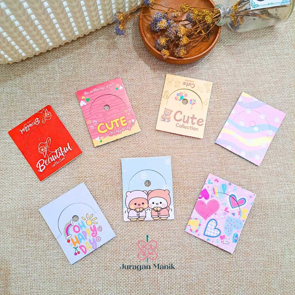 

Label Aksesoris Motif Cantik - Hang Tag