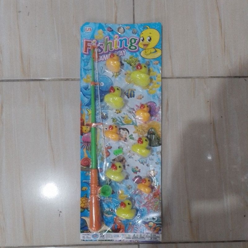Mainan pancingan ikan / mainan pancingan bebek / pancingan bebek karet