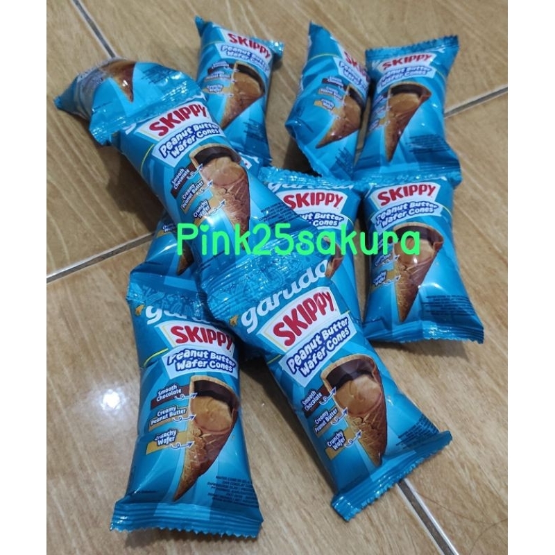 

Skippy Peanuts butter cones renceng isi 10pcs