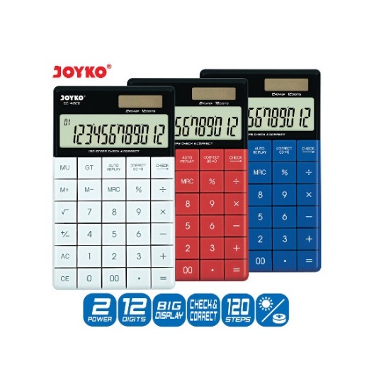 

Kalkulator Elektronik JOYKO CC-48CD