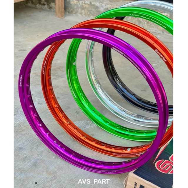 VELG SCARLET WR SHAPE RING 18 140 160 185 GLOSSY VELG JARI JARI SCARLET