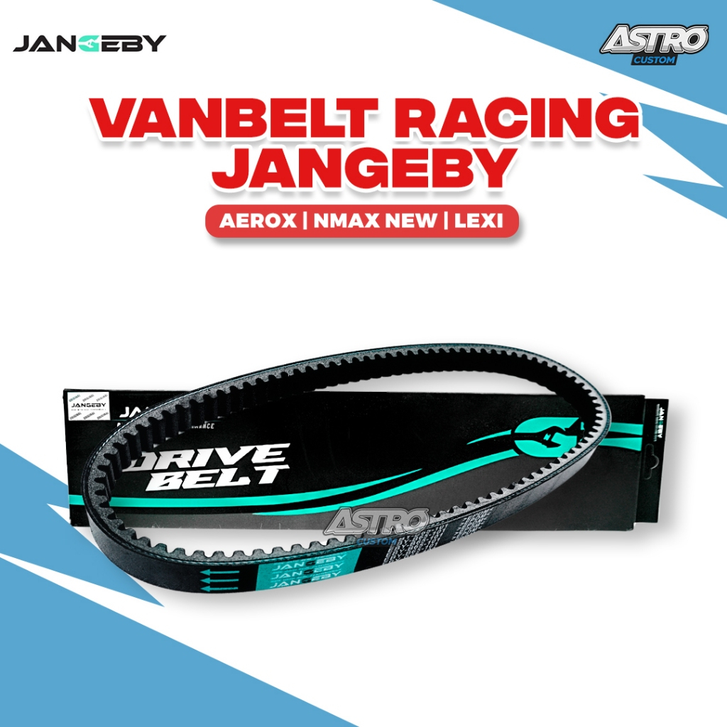 Vanbelt Jangeby Nmax 155 New Aerox 155 Lexi 125 Freego Fino Mio V-belt Racing Drive Belt Fanbelt B65