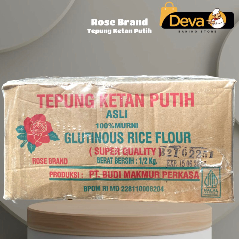 

Rose Brand Tepung Ketan Putih 20x500gr