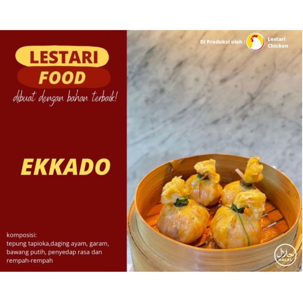 

DIMSUM EKADO | LESTARI FOOD | FROZEN FOOD | DIMSUM PREMIUM