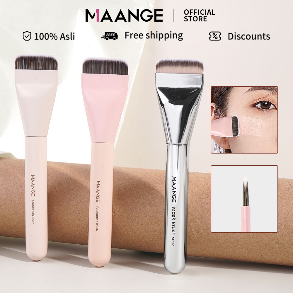 MAANGE Mask Brush Foundation Makeup Tool Alat Make Up Lembut Facial Multifungsi Facial Mask Brush 51