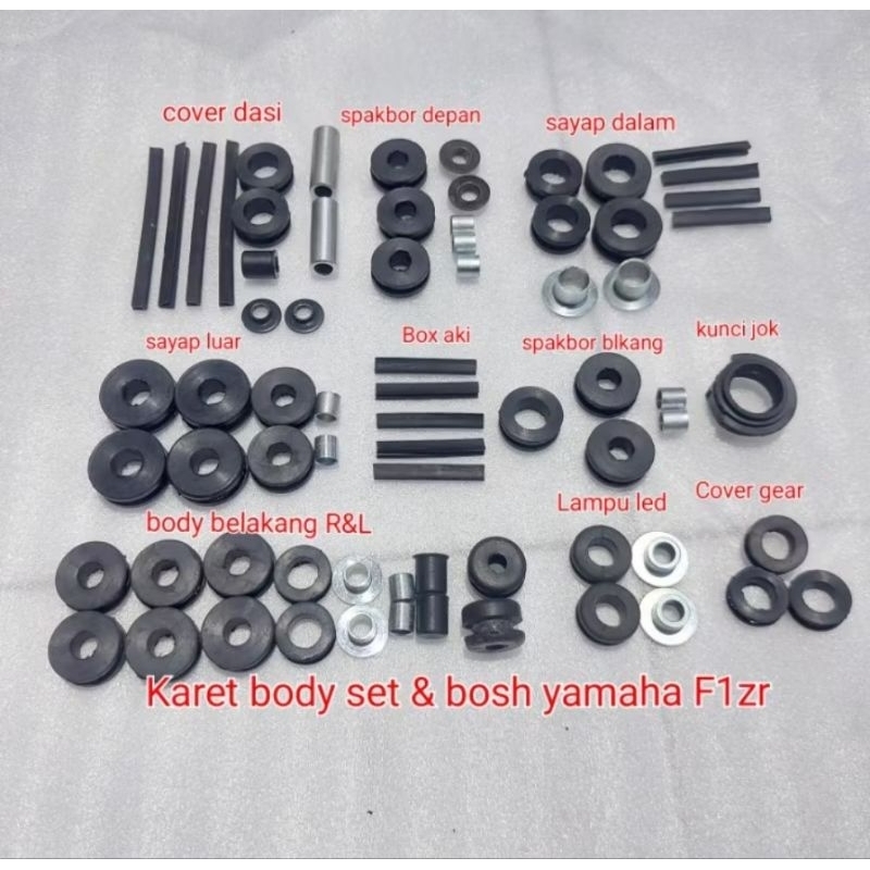 karet body yamaha f1zr bosh body yamaha f1zr set berkualitas