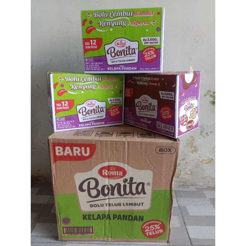 

ROMA BONITA BOLU LEMBUT DENGAN 3 VARIAN RASA