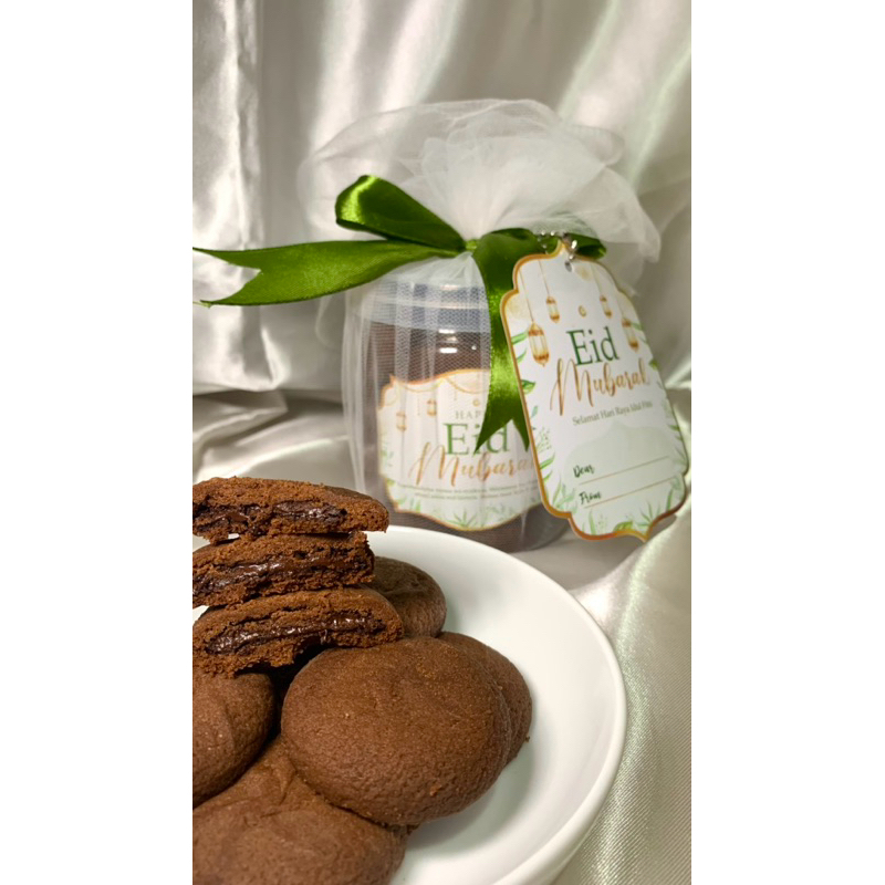 

HAMPERS LEBARAN MURAH / COOKIES / CHOCOLATE FILLING