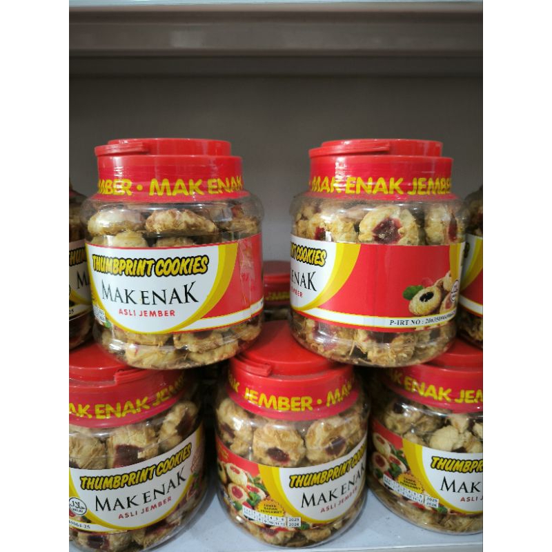 

Thumbprint Cookies Mak Enak 600gr