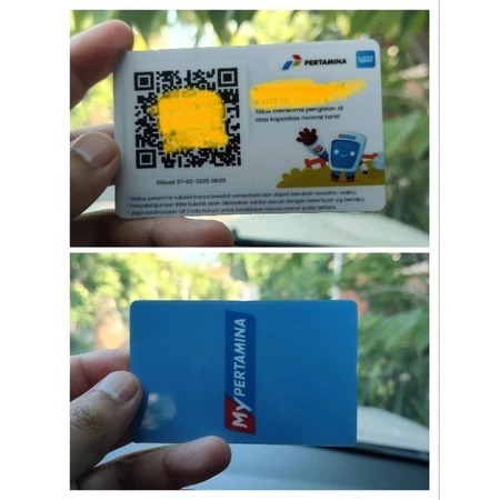 

ID CARD PVC QR CODE PERTAMINA