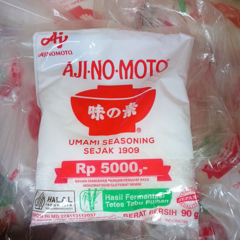 

Micin Ajinomoto 90g Bahan Tambahan Pangan Penguat Rasa