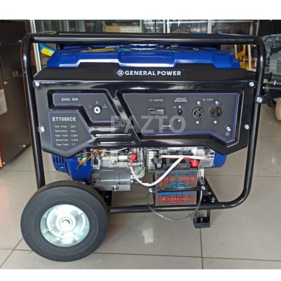 General Generator Genset 5500 5000 W ET 7000 CE Watt Starter ET7000CE