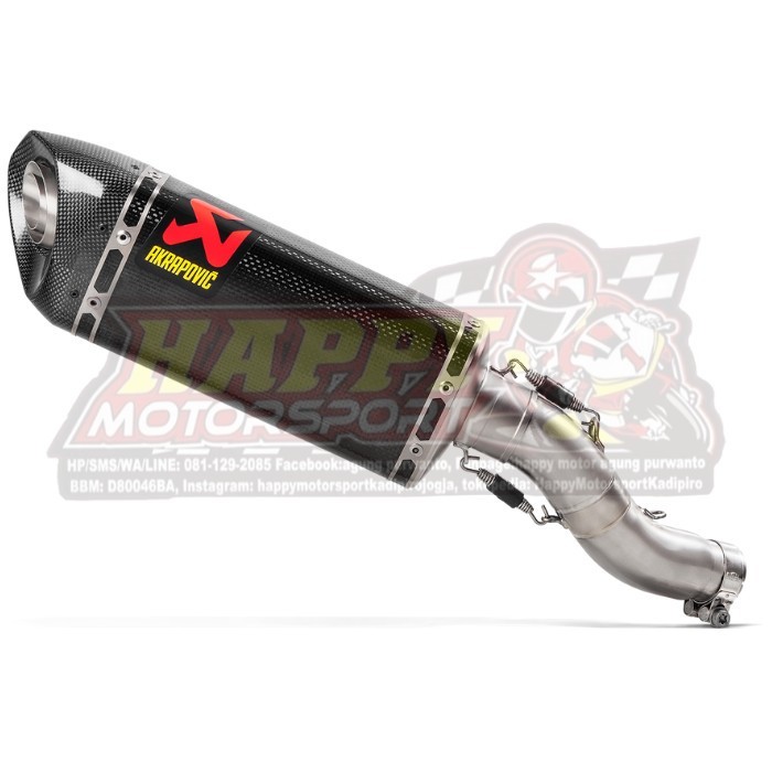 Knalpot Akrapovic Honda CBR250RR Full System Original
