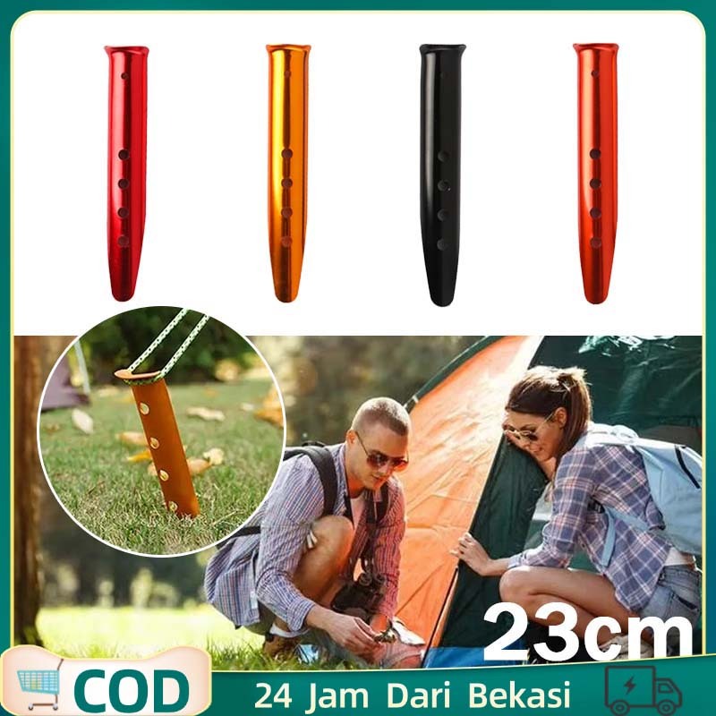 Pasak Alloy Tenda 31cm Pasak Tenda Aluminium Alloy / Pasak Pantai / Camping Pasak Pasir Pantai