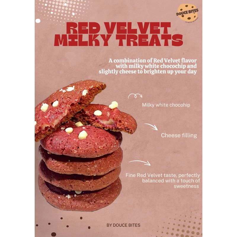 

Red Velvet Milky Treats by Douce Bites
