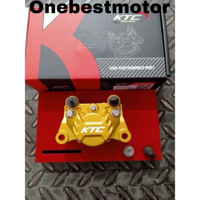 KALIPER PALA BABI KTC RACING 2 PISTON SLIM KTC RACING ORIGINAL UNIVERSAL