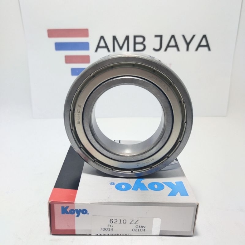 BALL BEARING 6210ZZ 6210 ZZ KOYO