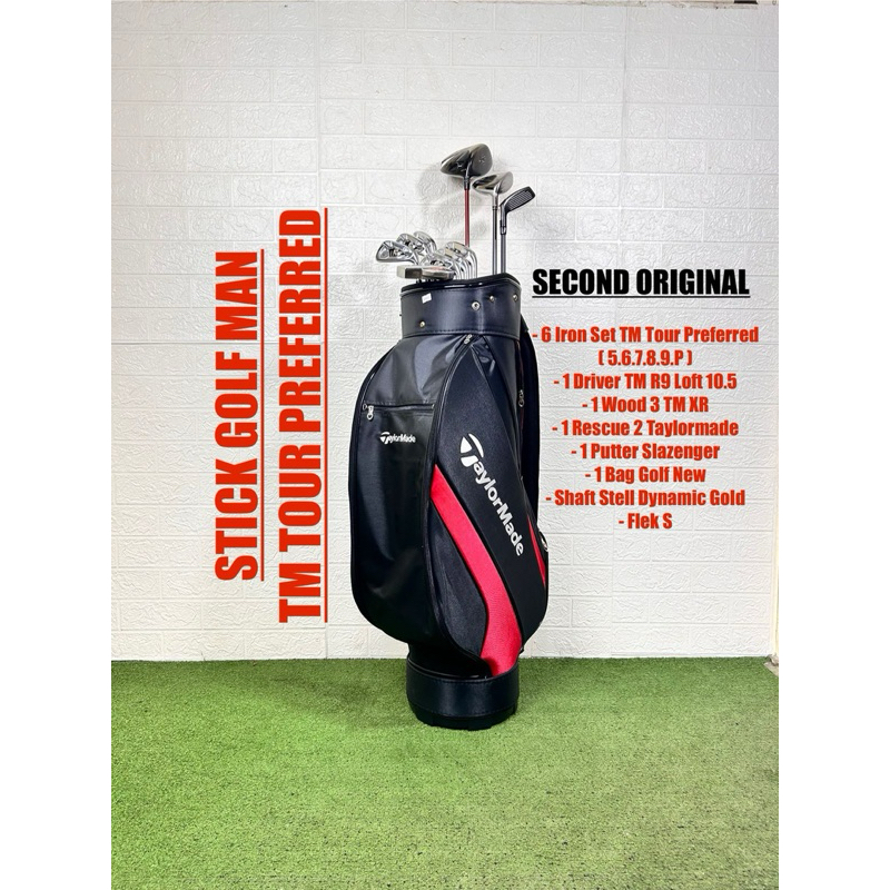 Stick Golf Taylormade Second Original Fullset Bag Golf - Set Stick Golf Man