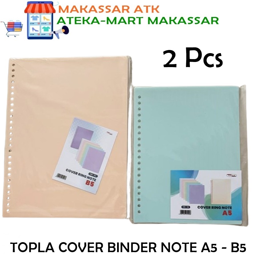 

[1SET/2PCS] TOPLA COVER BINDER NOTE A5-104 B5-204