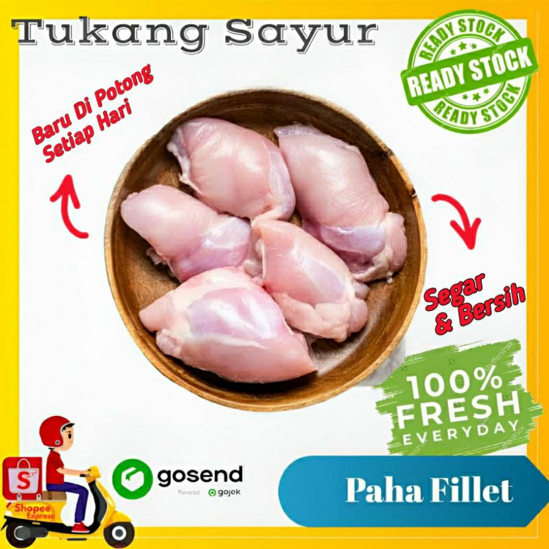 

Ayam Paha fillet fresh - daging ayam potong segar fresh - ayam kirim instan palembang