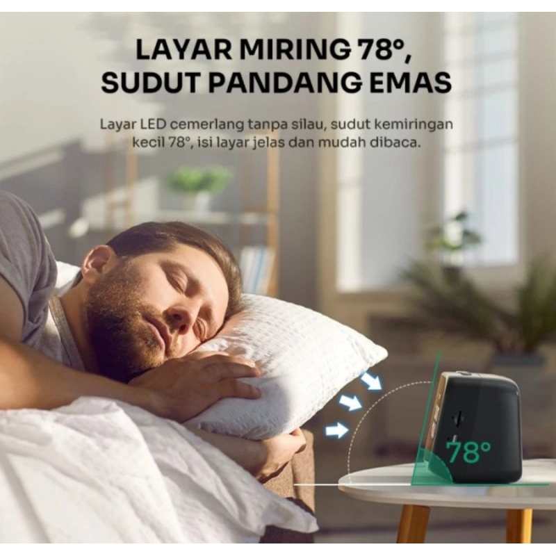 Speaker BT Robot RB170 Jam LED / Jam LED Robot / Bluetooth Speaker RB170