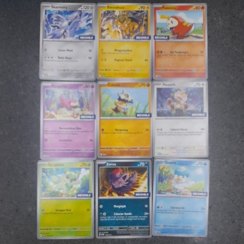 Kartu Pokemon x Indomilk