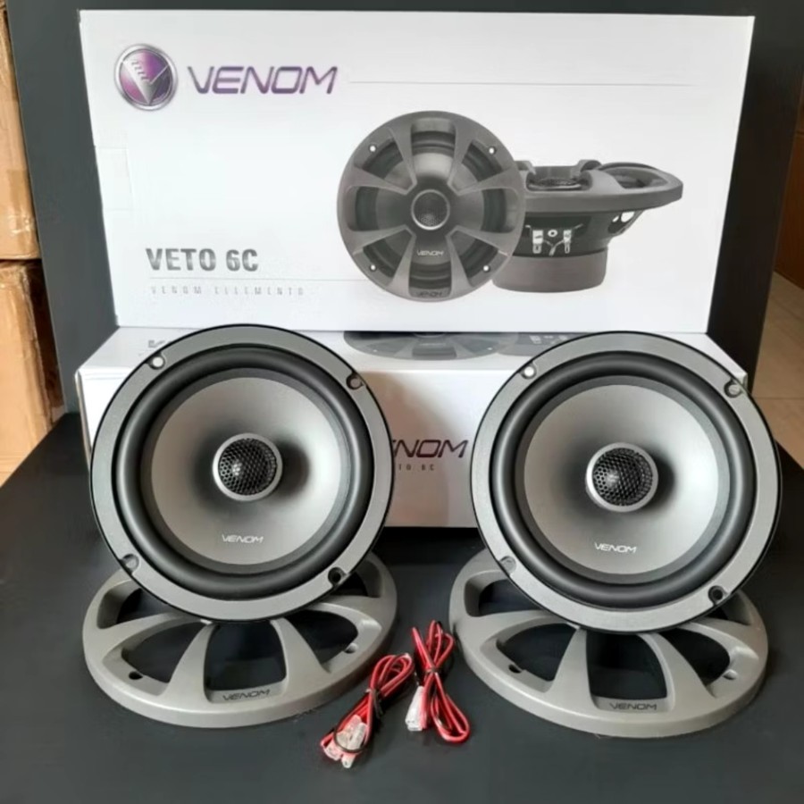 Speaker Coaxial Venom Elemento Veto 6C / Speaker Mobil Venom 6 Inch IK4