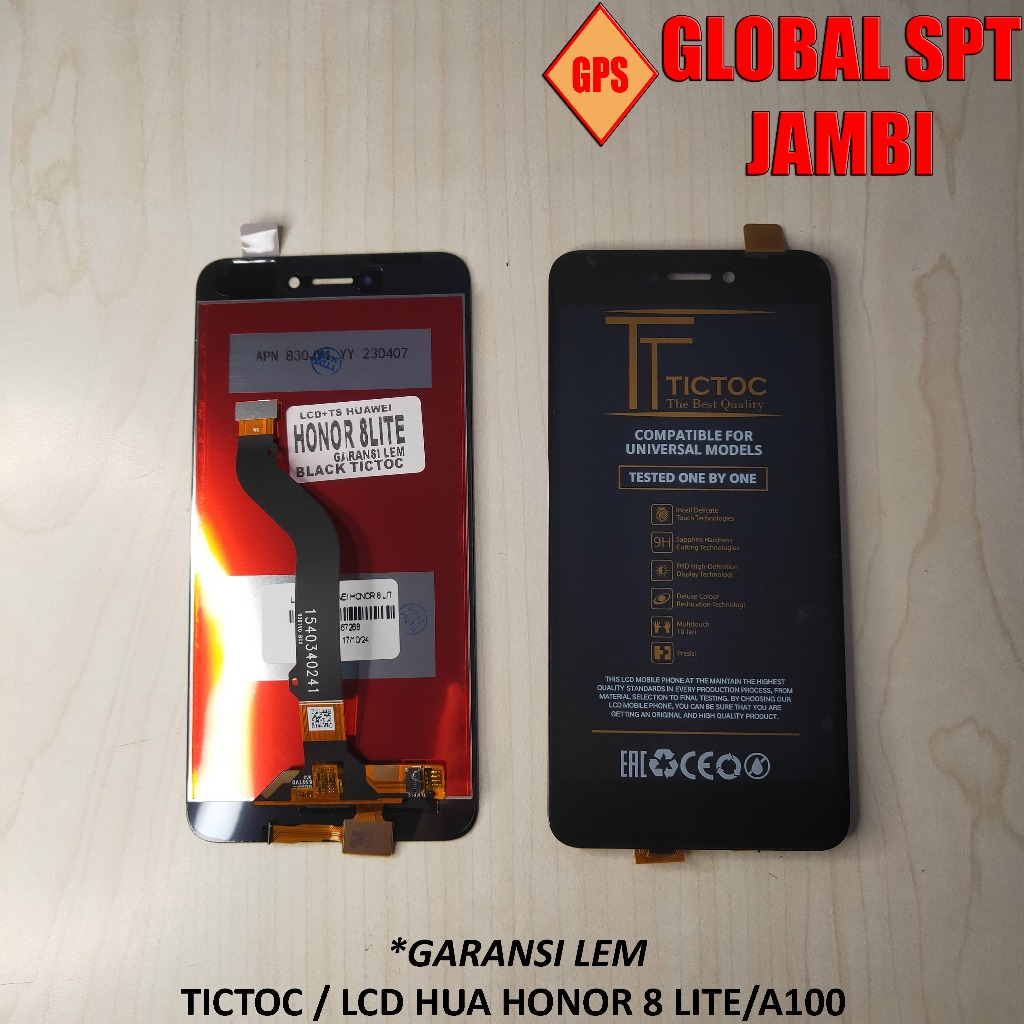 LCD TOUCHSCREEN KOMPATIBEL UNTUK HUAWEI HONOR 8 LITE / A100