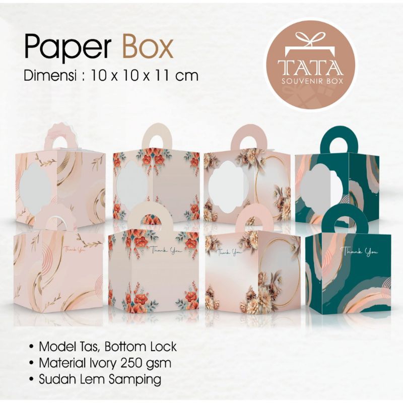 

Paperbox 10 x 10 x 11 Ivory (Min Order 5 Pcs)