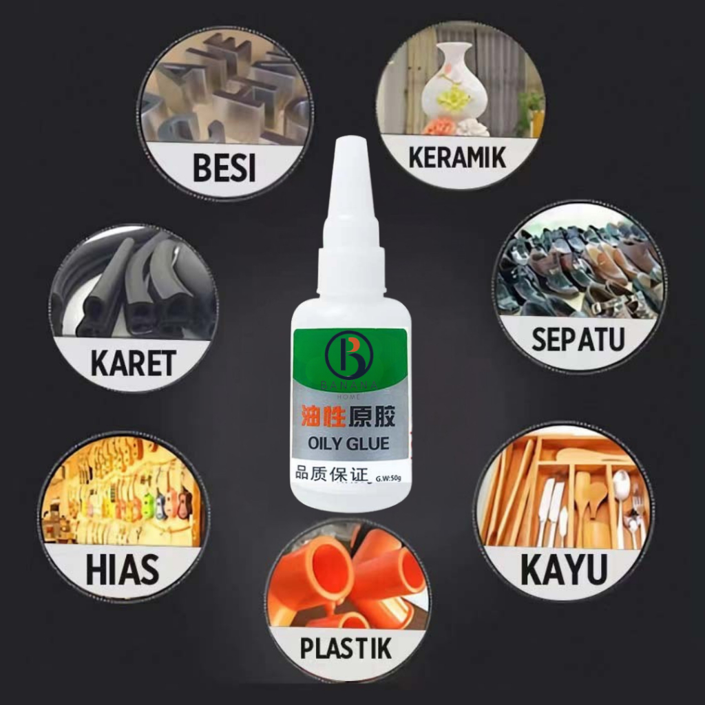 

Lem Serbaguna Super Oily Glue Banana 50g / Lem Setan /lem Glue/ Lem Korea / Lem Super kuat