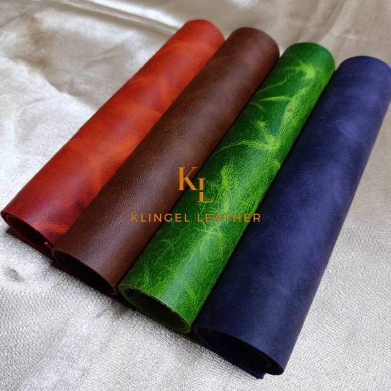 KODE W79Z Kulit sapi lembaran crazy horse premium leather feet