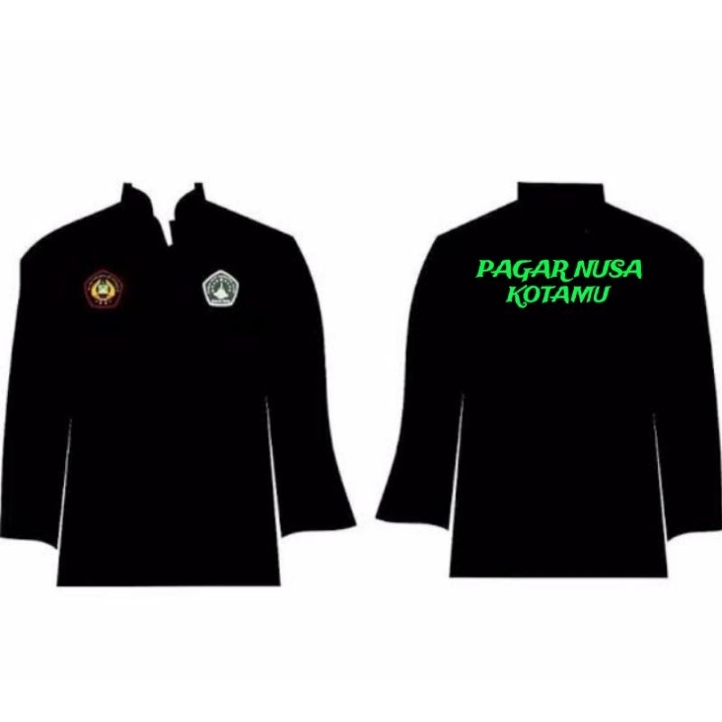 sakral warga pagar Nusa/baju silat pagar nusa bordir nama kota/rayon kain nagata