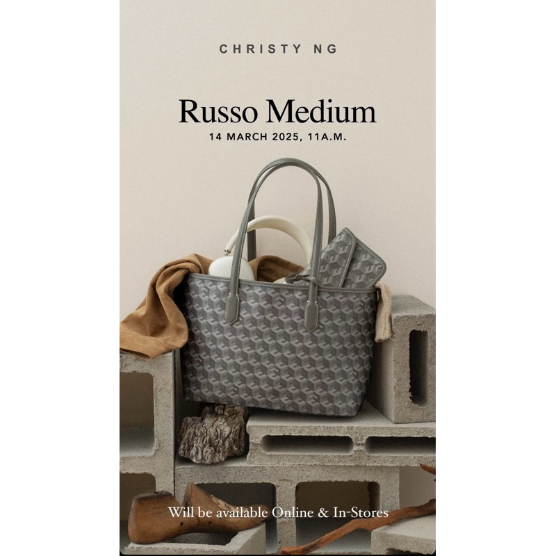 TAS RUSSO CHRISTY NG | JASTIP CHRISTY NG | RUSSO CHRISTY NG | RUSSO MICRO CHRISTY NG | RUSSO MINI CH