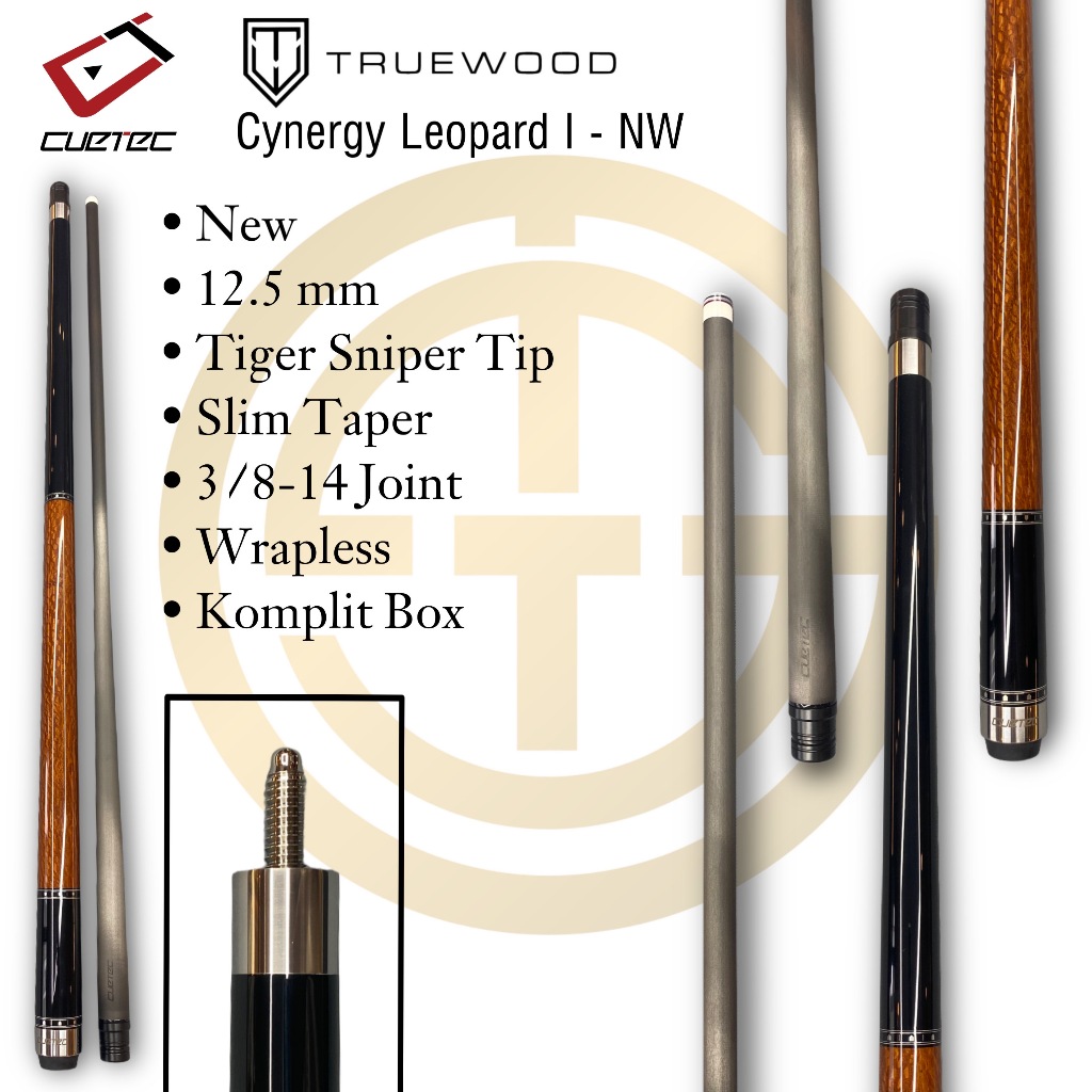Cuetec Cynergy Truewood Leopard I - NW