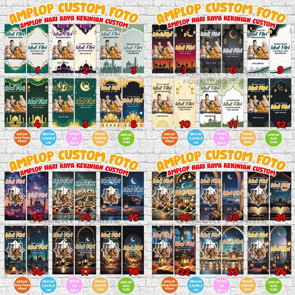 

AMPLOP LEBARAN IDUL FITRI CUSTOM FOTO KELUARGA | AMPLOP LEBARAN CUSTOM | AMPLOP LEBARAN FOTO KELUARGA