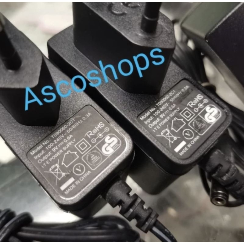 Adaptor TPLINK 9V 0,6A adaptor modem router TP-LINK 9 V 0.6A original 9 Volt TP LINK asli ori bisa u