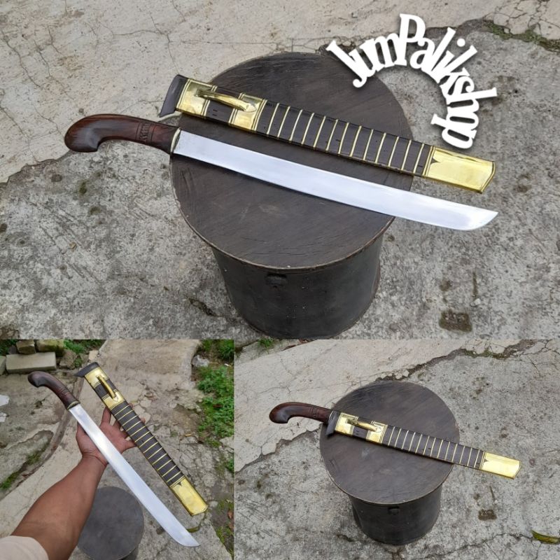 golok sembelihh cibatuu serbaguna kayu sonokeling