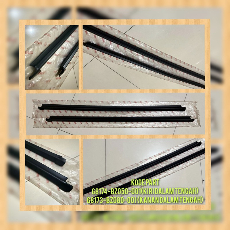 pelipit kaca daihatsu luxio pelipit kaca granmax pelipit kaca bagian dalam tengah daihatsugranmax pe