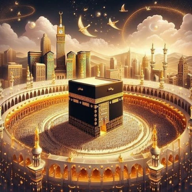 poster cetak jumbo kabah hiasan dinding kabah macam macam ukuran