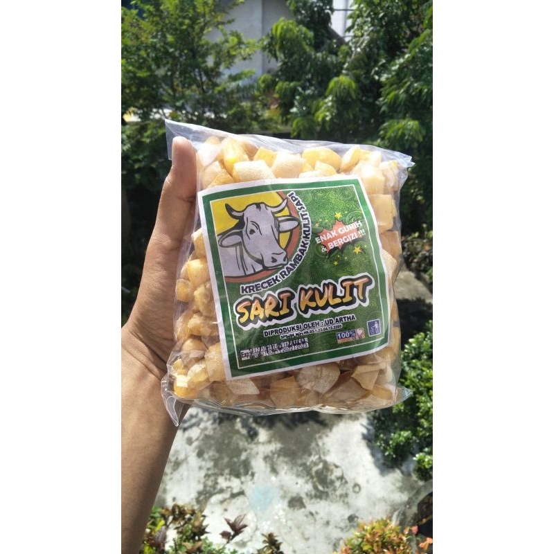 

Krecek Rambak Kulit Sapi Kiloan Terlaris / Krupuk Kulit Mentah Kualitas Super / Kerupuk Kulit Sapi Asli Mojokerto