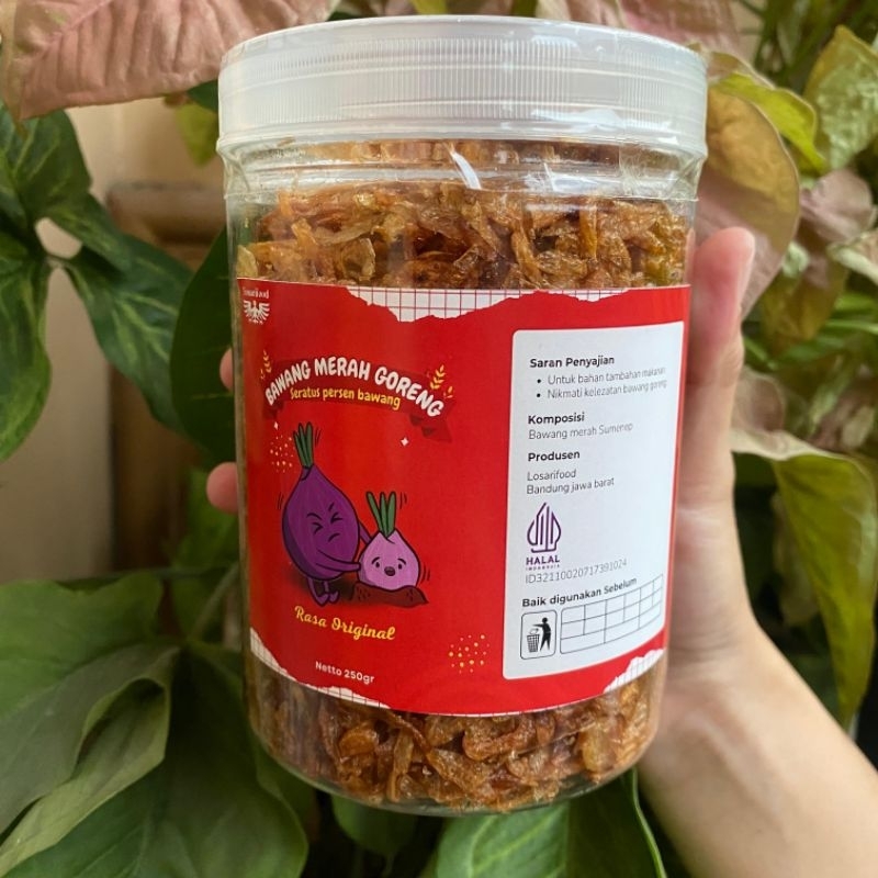 

BAWANG MERAH GORENG SUMENEP 100 persen bawang