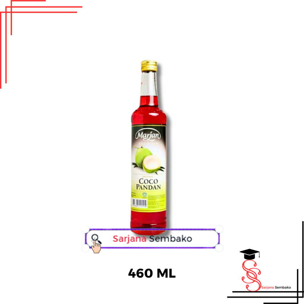 

Sirup Marjan Cocopandan - 1 Botol