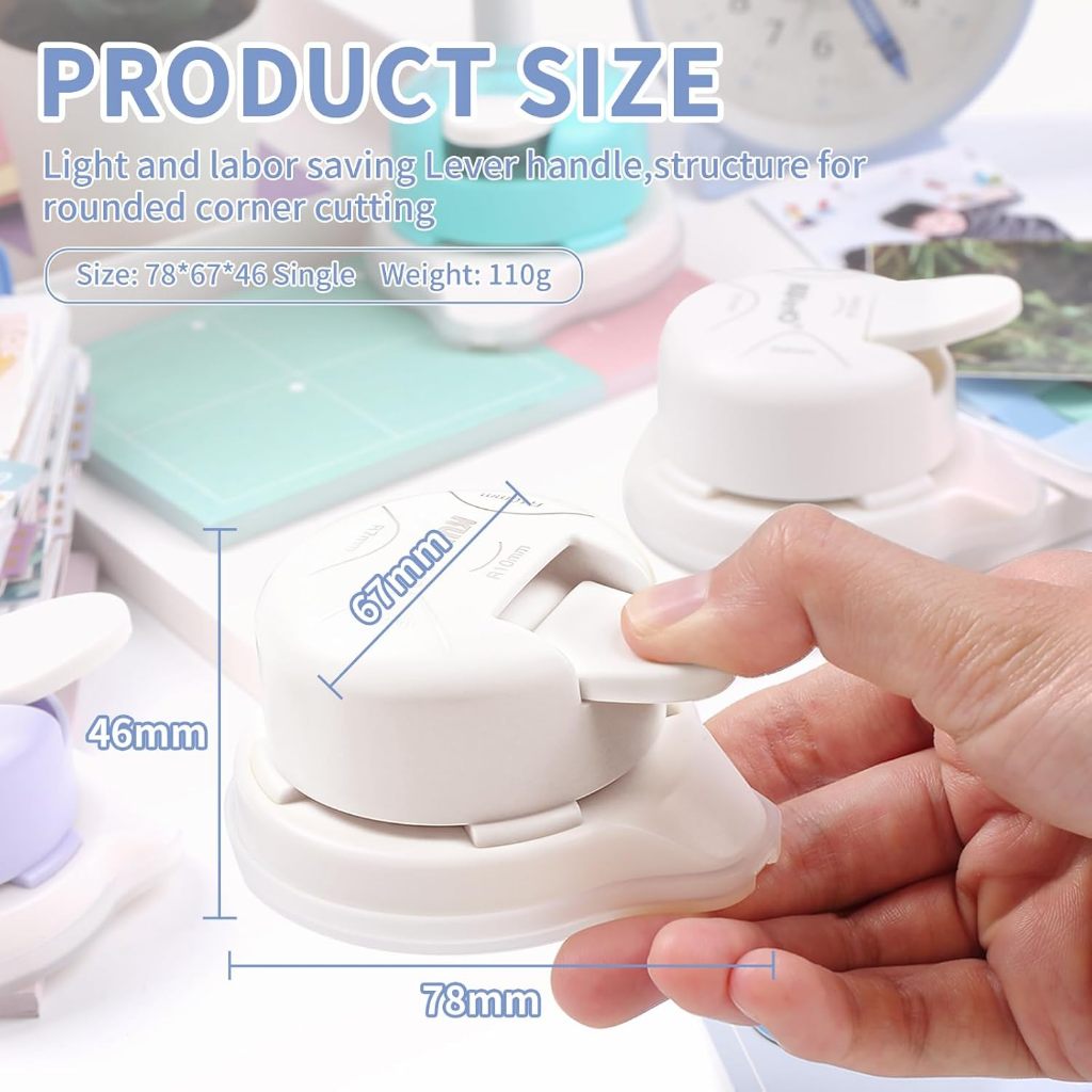 Buatan Taiwan, 4 in 1 corner punch / Pemotong Sudut Kw-Trio 9Z1CW