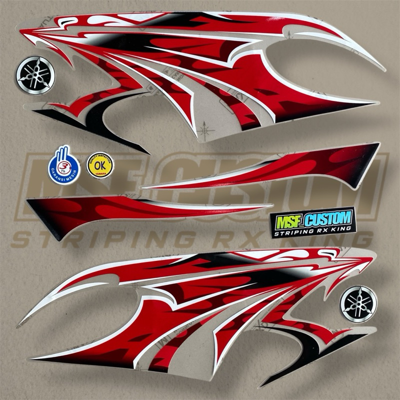 Striping Rx King Dragon Transparn || Striping Rx King 2006