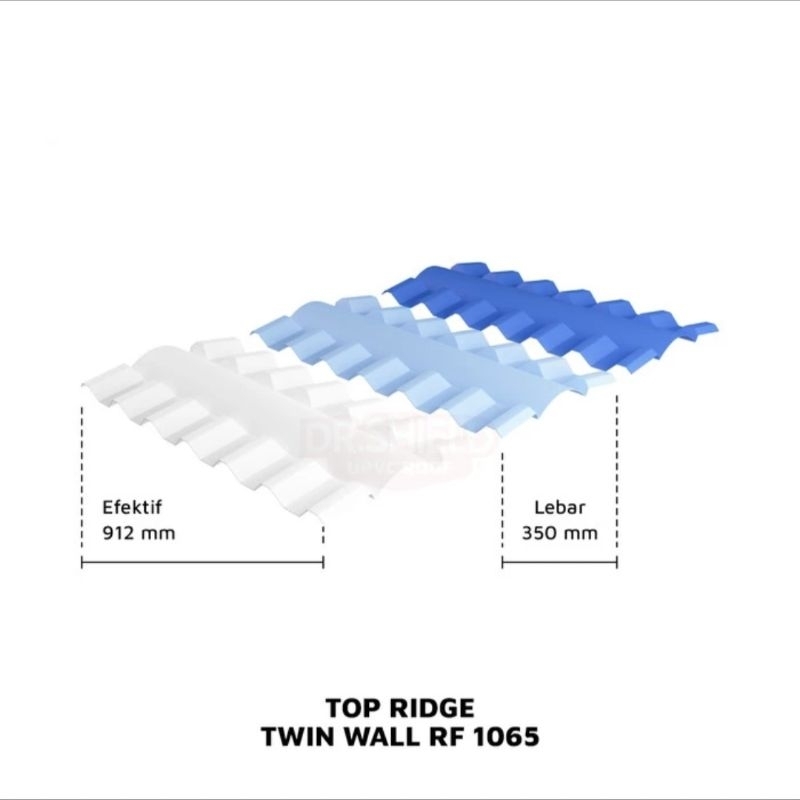 Nok uPVC Twinwall RF 1065 Dr.Shield dan aksesoris lainnya